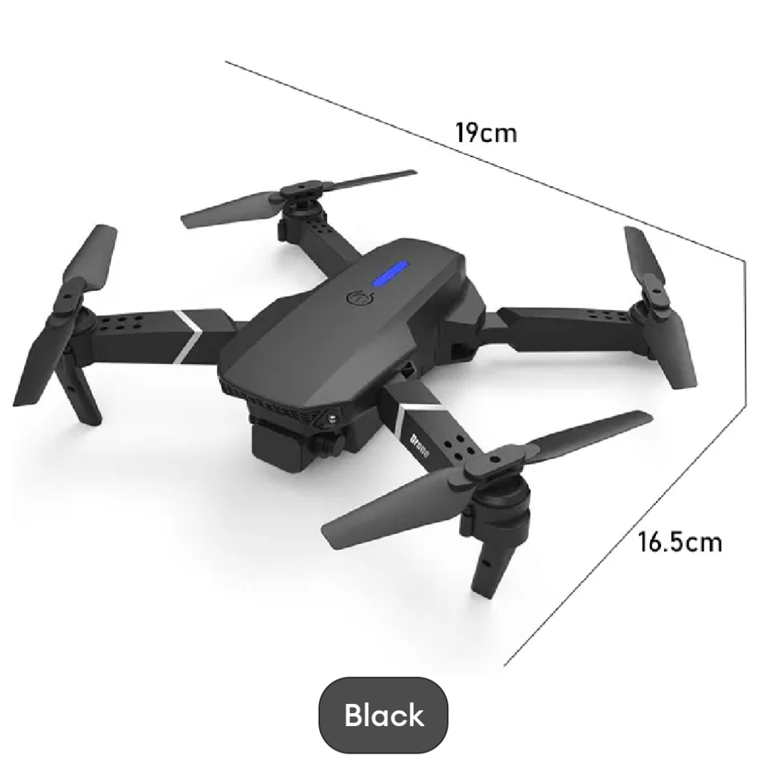 Foldable Dual Camera Drone with HD WiFi Camera, Obstacle Avoidance & Altitude Hold - Image 3
