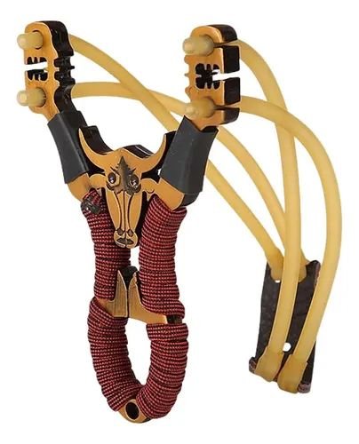 Professional Bull Design Slingshot Metal Outdoor Sport Slingshot