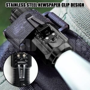 Bright Mini Flashlight with 3 LED Wicks Perfect for Emergencies Outdoor Activities
